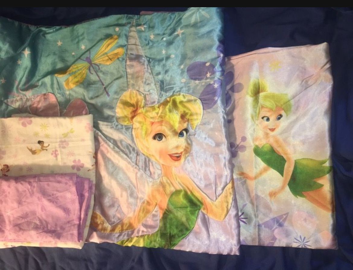 Tinkerbell Themed Baby/Toddler Bedding Set