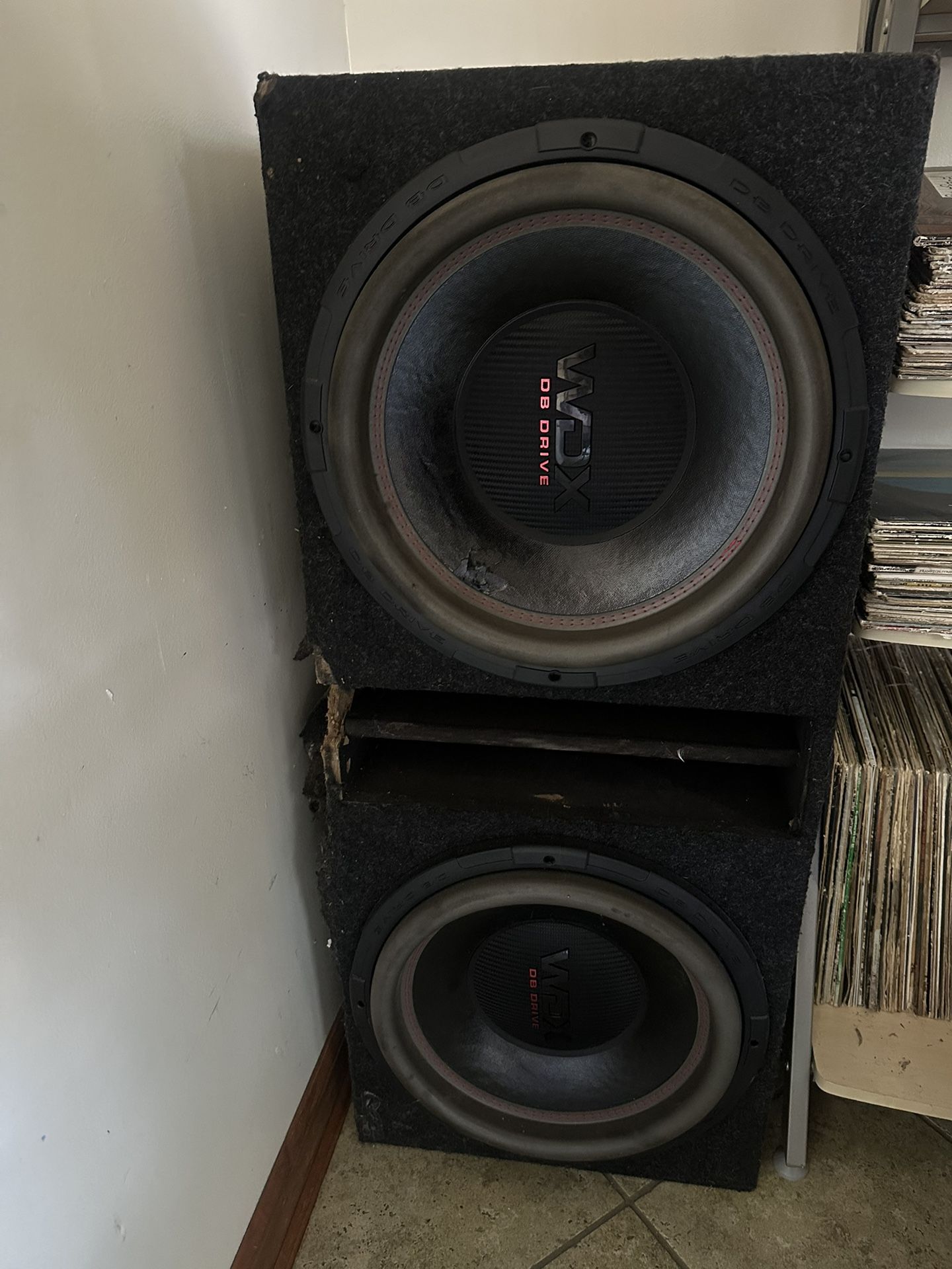 Speakers 15” W Amp