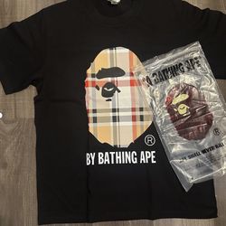 BAPE By Bathing Ape Black T-Shirt Men’s Size M
