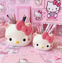 Hello Kitty Pencil Holders. 2 Sizes Available 🎀✨️🩷