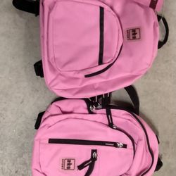 Pink Mini Backpacks. 