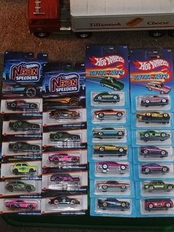 Hot wheels silver/mid series cars