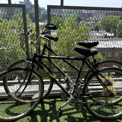 🚴‍♂️ Two Adult Hybrid Bikes – Easy Fix, Great Deal! 