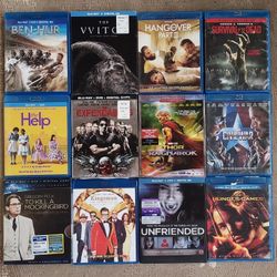 Lot Of 12 Blu-rays 