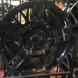 22” Texas Edition Wheels 258 Gloss Black