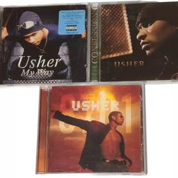 Usher 3 Cd Lot My Way 8701 Confessions R&B Lil John Ludacris Monica P Diddy