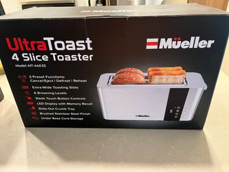 Mueller Stainless Steel Toasters 4 Slice
