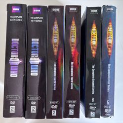 Dr Who DVD Complete Series 1 - 6 Boxed Sets