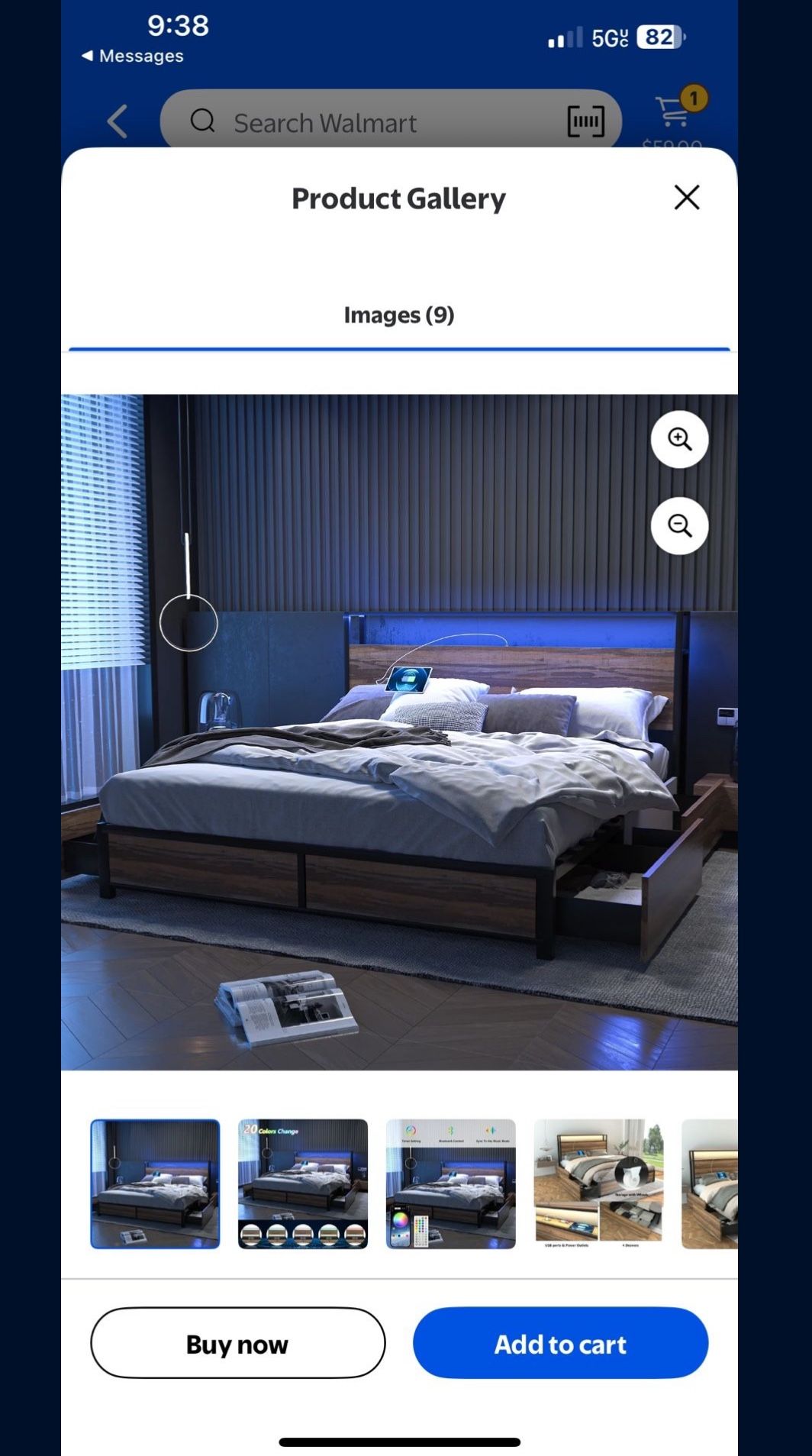 Queen Size Bed frame 