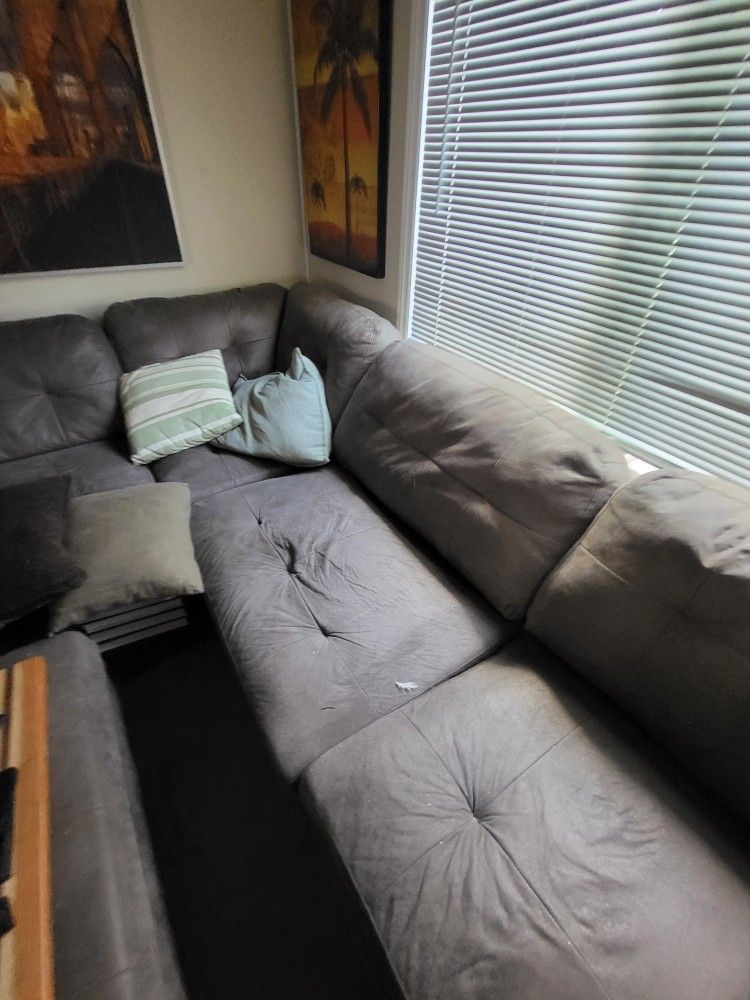 Grey Sectional Sofa
