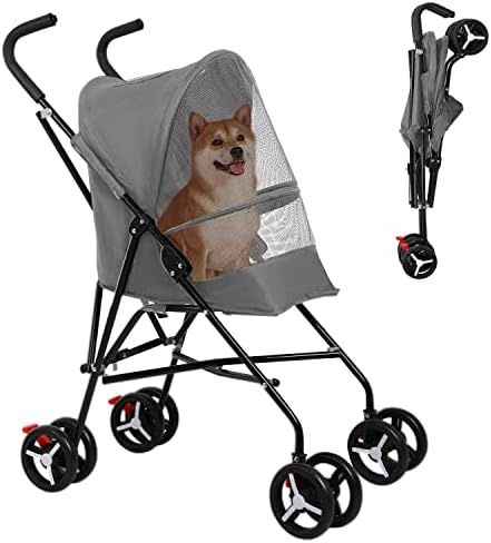 BestPet Pet Stroller Dog Cat Stroller