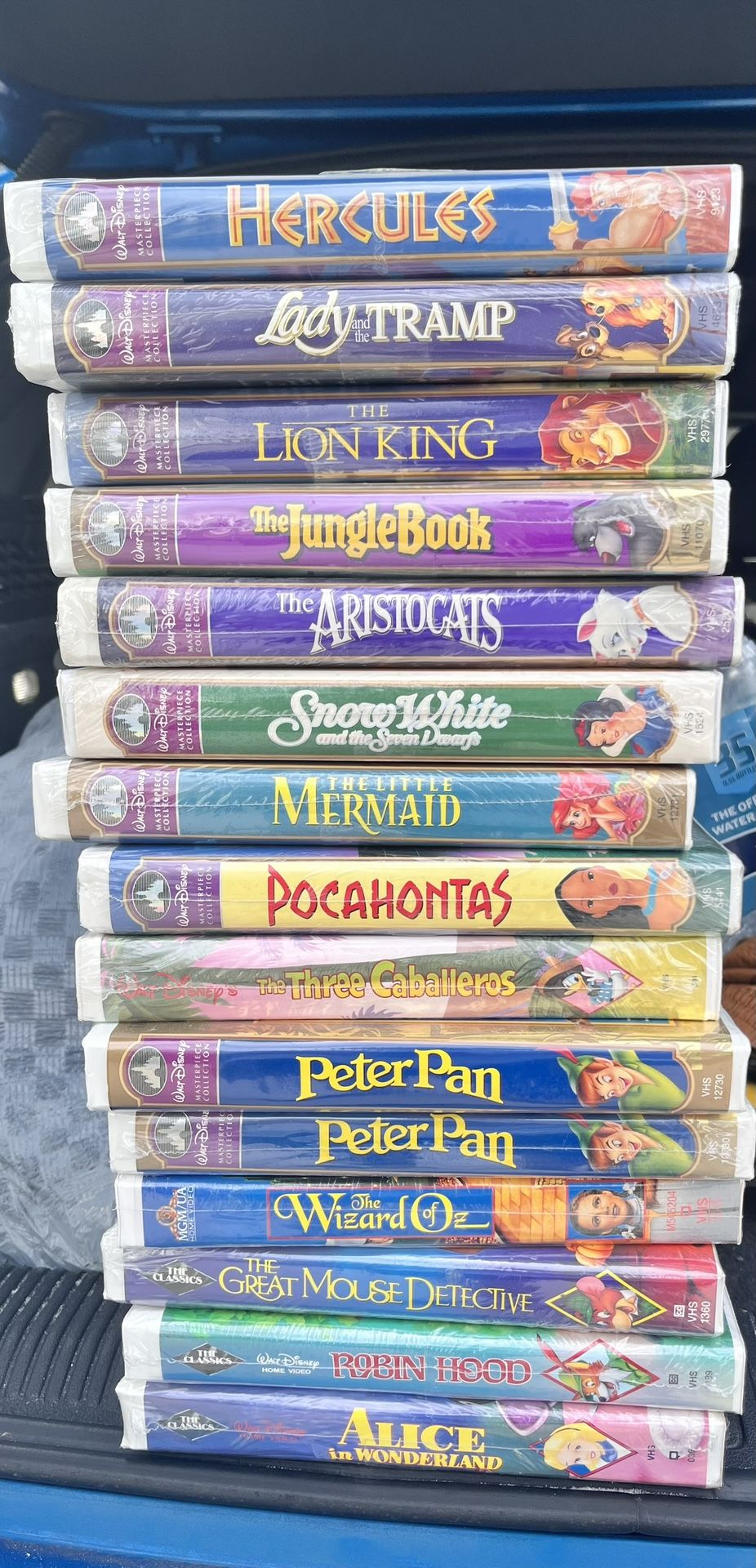 Disney VHS Tapes lot of 14