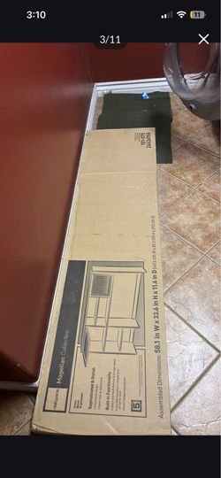 Brandnew and sealed meglian 58” inch  hutch