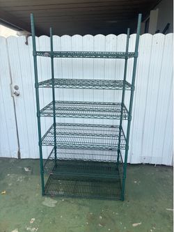 Metro storage rack shelf 6 tier