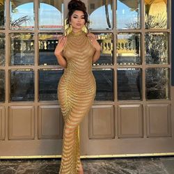 Gold 24K Dress