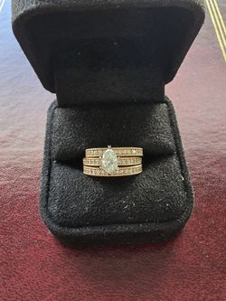 Diamond Engagement Ring 14 K Rose Gold