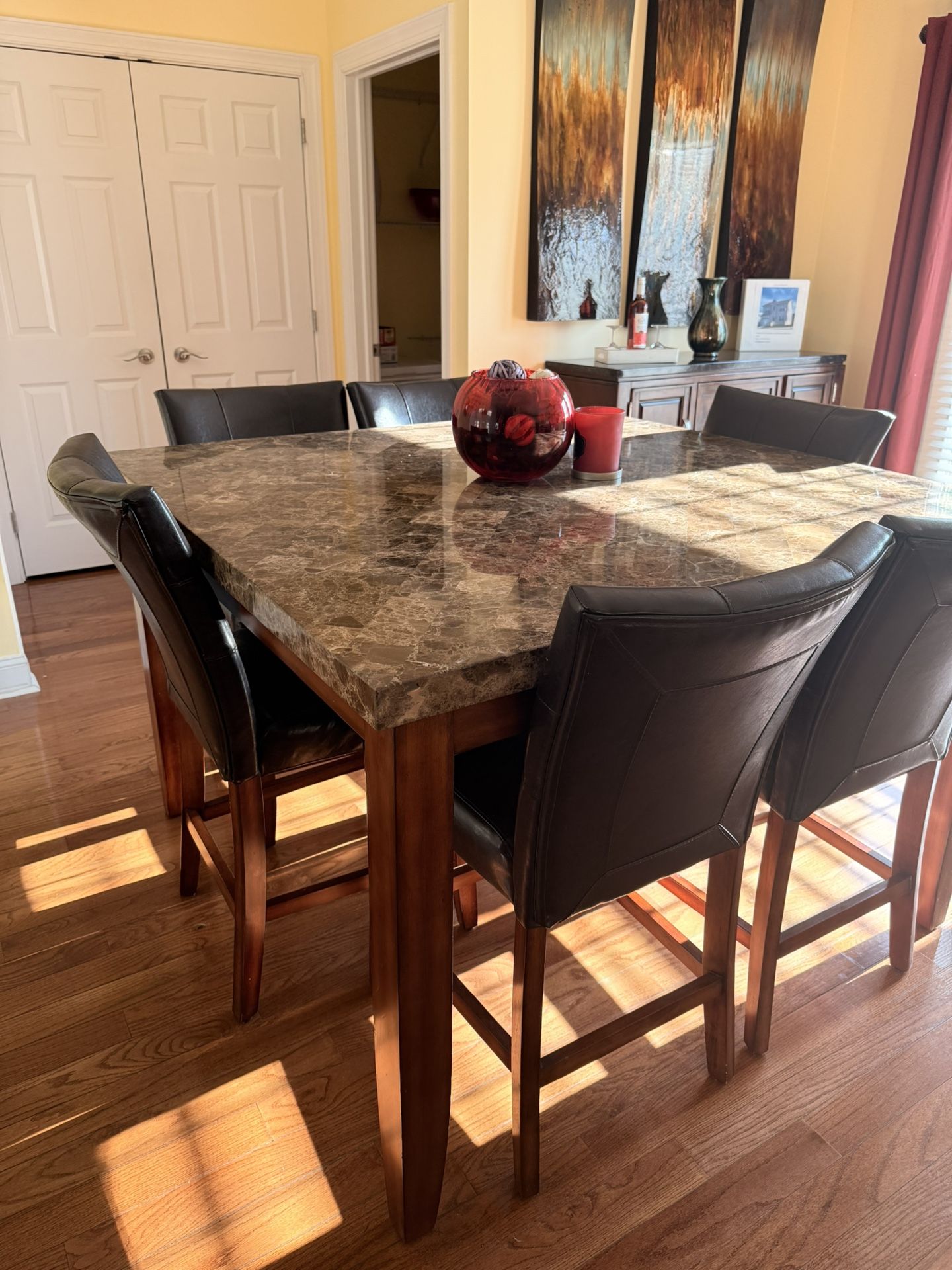 Kitchen Table With 6 Chairs 