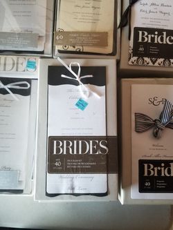 Wedding invitations