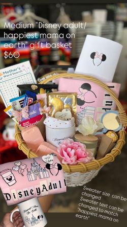 Disney Adult Mother’s Day gift basket