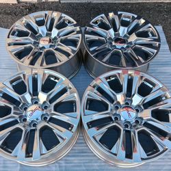 2026 NEW OEM ORIGINAL TAKEOFFS GMC YUKON DENALI 20 INCH ONLY WHEELS $ 875 