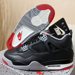 Air Jordan Retro 4 Bred Reimagined  Brand New 