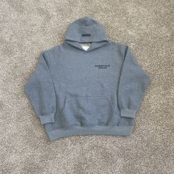 Dark Gray Essentials Hoodie(large)