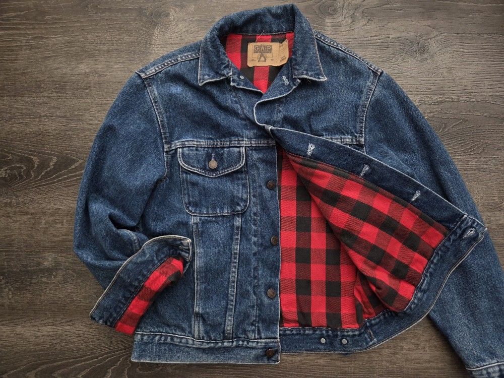 Vintage 1990's Gap Denim Jacket Made In USA
