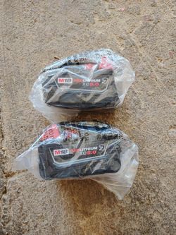 Milwaukee batteries