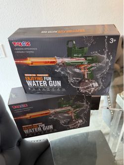 Rechargeable water gun￼