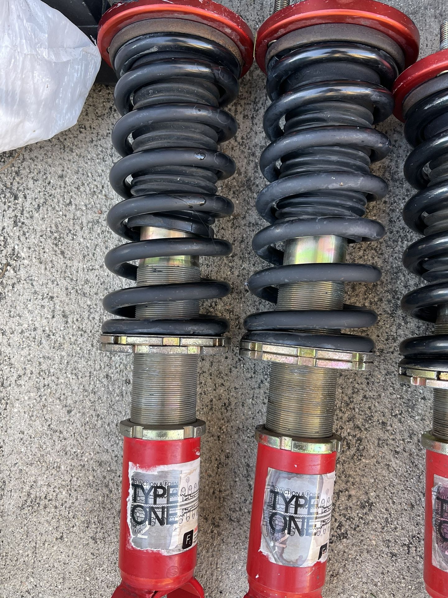 89-91 EF and DA Function Form Type 1 Coilovers for Sale in Los Angeles ...