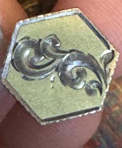 Antique Replacement Cufflink