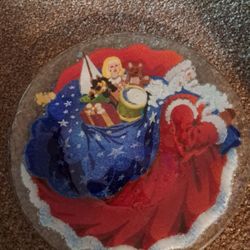 Christmas Dessert Plate 
