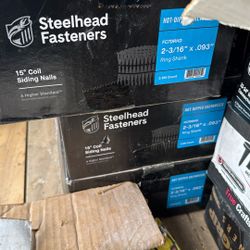 Steelhead Siding Nails (6 New Boxes)