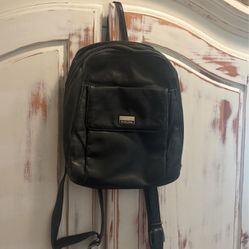 Soft Leather Backpack 