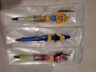 Kirby Minion or Rainbow Brite Pens