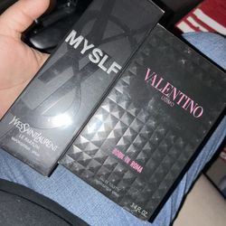Ysl And Valentino Cologne Both Brand New Sealed Up Pickup Only 