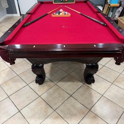 Pool Table+ All The Accessories