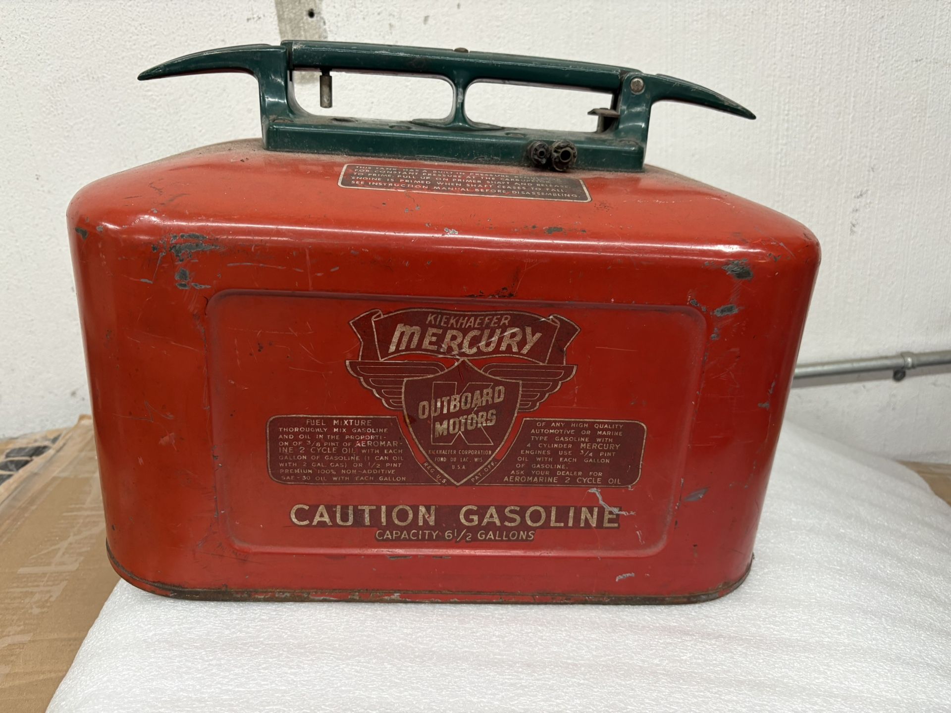 Outboard Motor Gas Tank 6 1/2 Gallons
