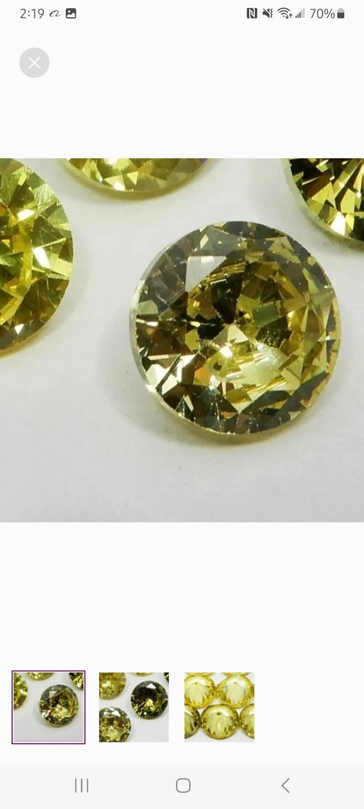 Natural Peridot Round Gemstone 2.65ctw 