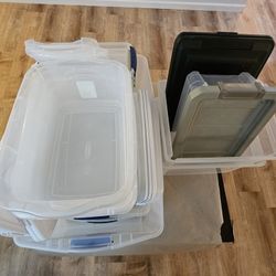 Plastic Storage Bins X21