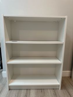 IKEA White 3-Shelf Bookcase