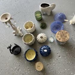 10 Pieces Candle Holder Needs To Be Cleaned And Can Be Reused 