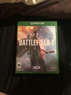 Battle field 1 Xbox one