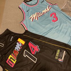 Herro And Wade Jerseys