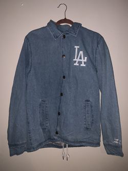 Starter Black Label Los Angeles Dodgers Denim Coach's Jacket for Sale in  Fullerton, CA - OfferUp