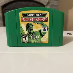 Army Men Sarge’s Heroes 2 N64