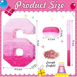 Girls Piñata Number 6