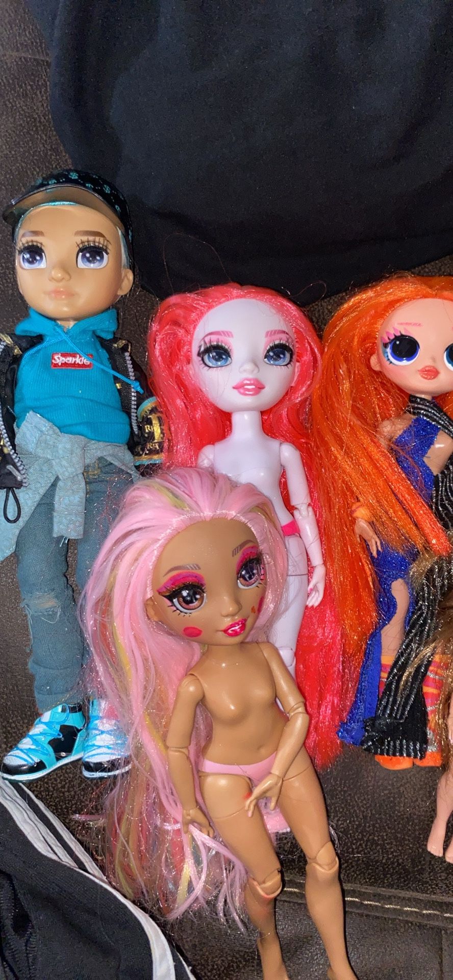 rainbow high/ LOL OMG/ Monster high doll lot