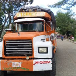 Haitian Tap Tap Bus – Custom Painted Transport Truck