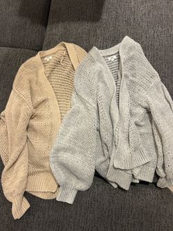 Aerie Cloud Knit Cardigans